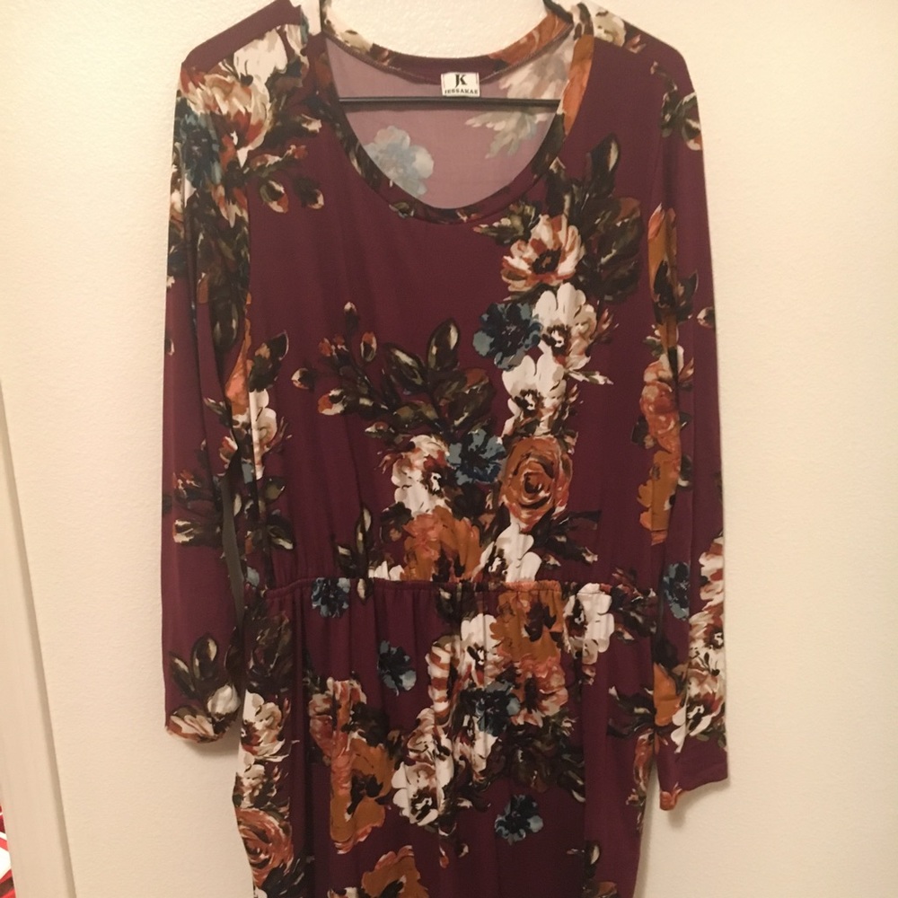 Jessake 3xl floral dress